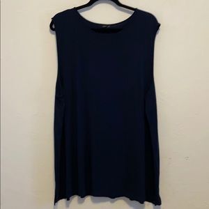 J Jill Wavering Layer Tank Black